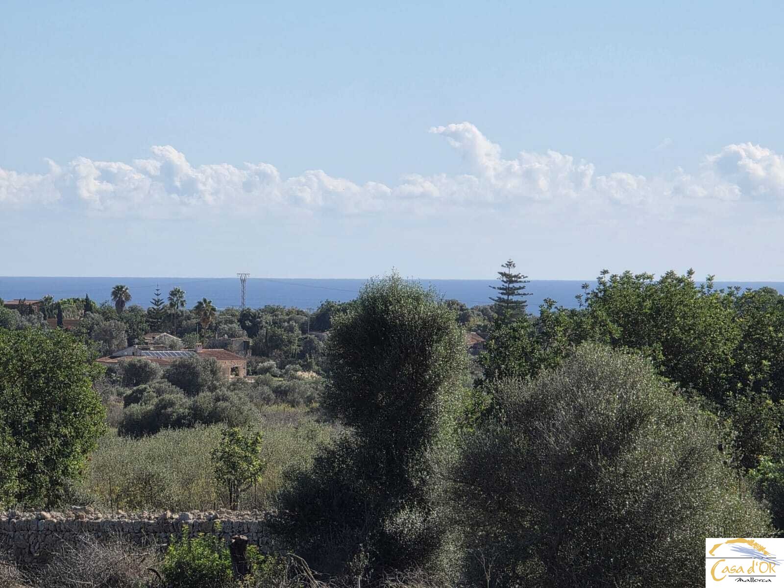 Beautiful building plot with panoramic views and innovative finca project near Porto Cristo 