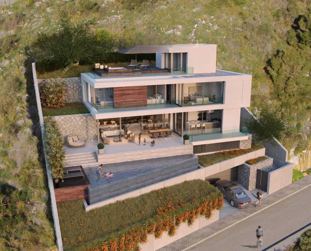 Villa de nueva construcción con todos los detalles de lujo. 