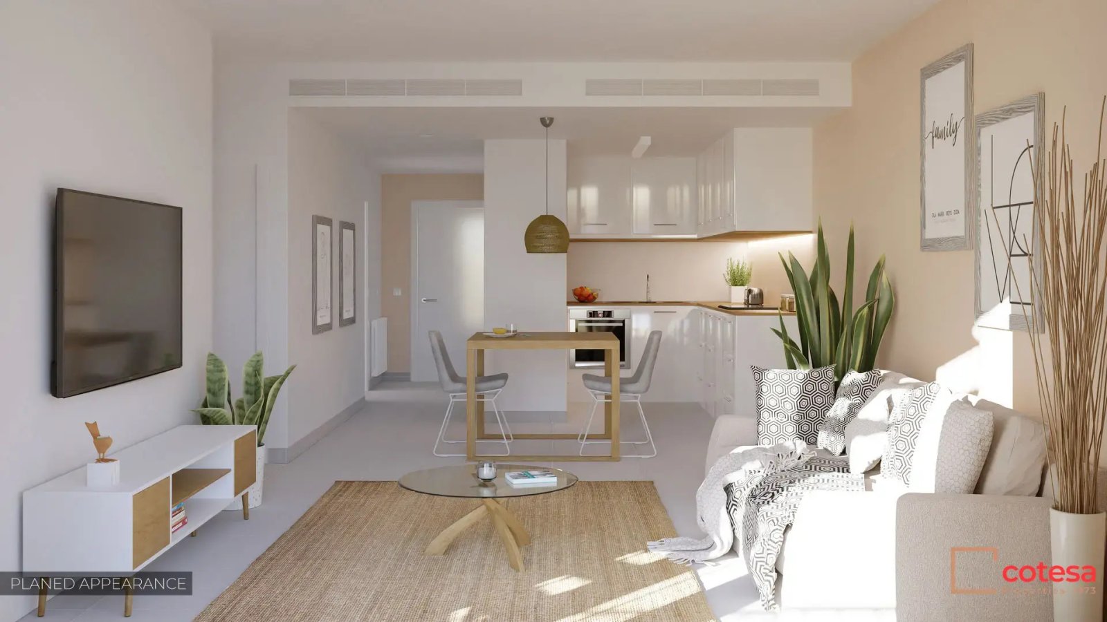 🌴 Exclusivo apartamento nuevo con azotea – 3 dormitorios en la 2ª planta de Porto Cristo  