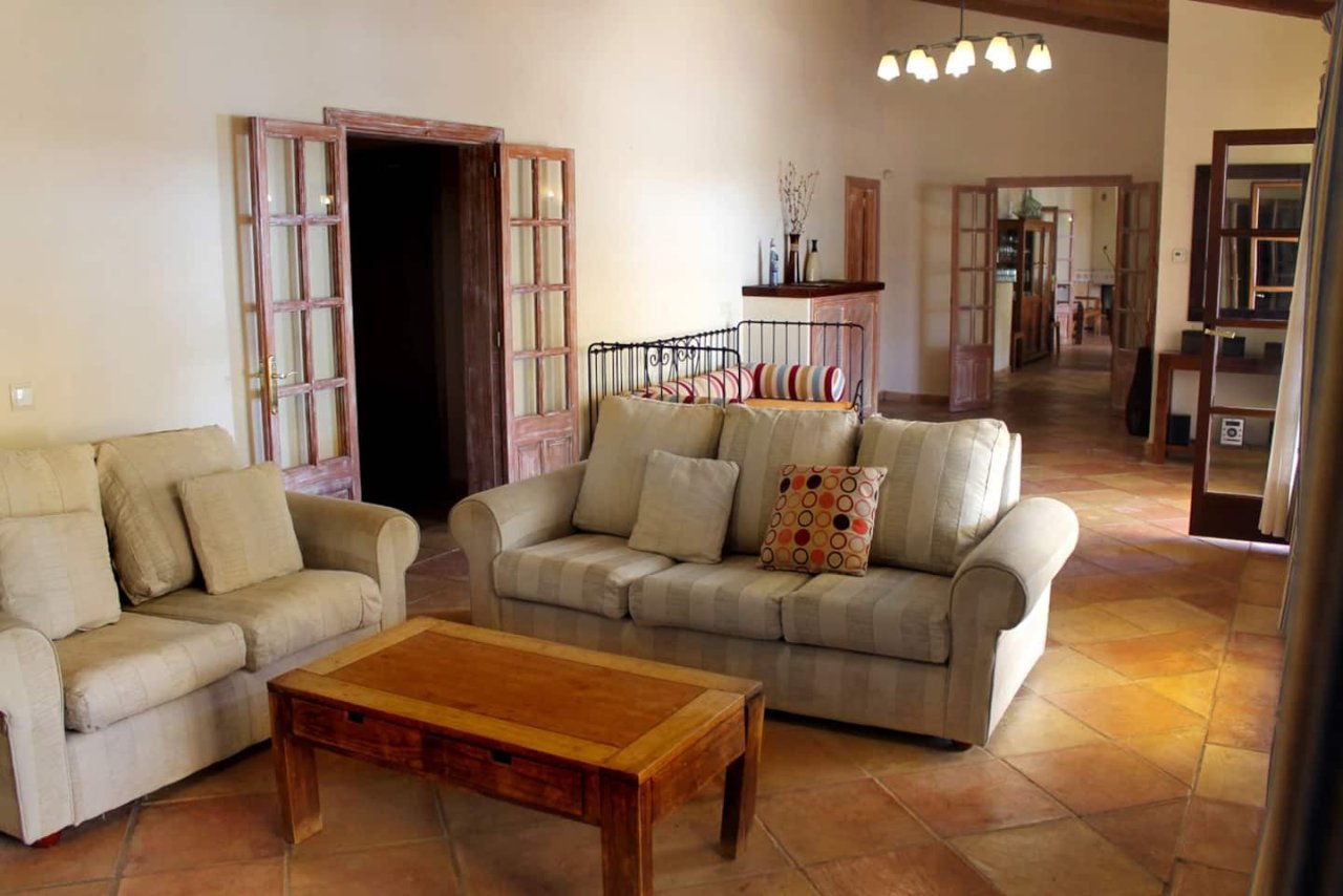 Sala de estar en el salón