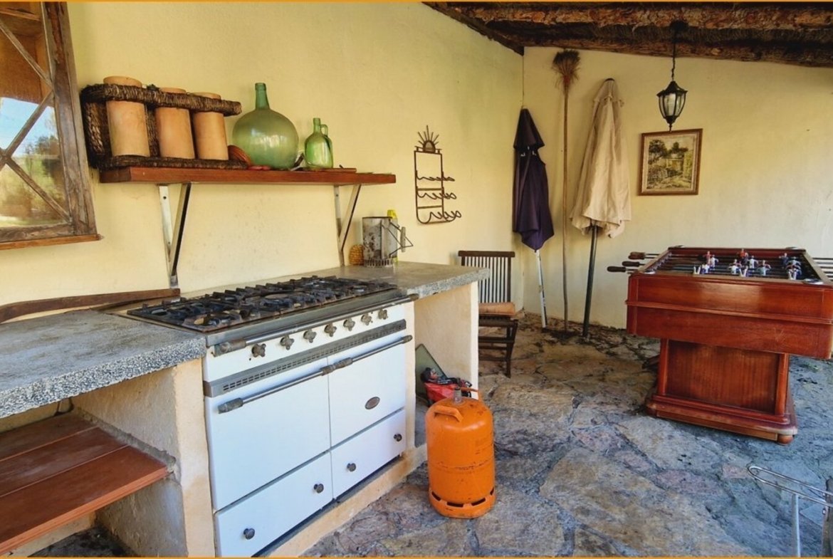 cocina al aire libre