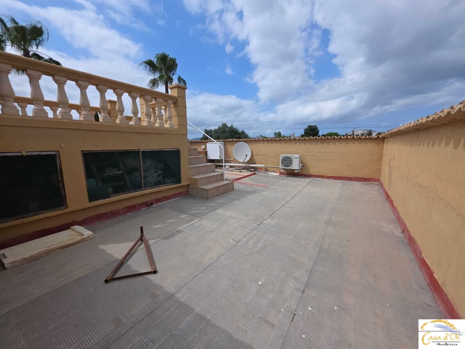 terraza en la azotea